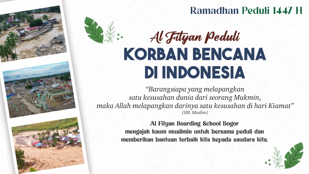 Al-Fityan Bogor Peduli Korban Bencana Indonesia