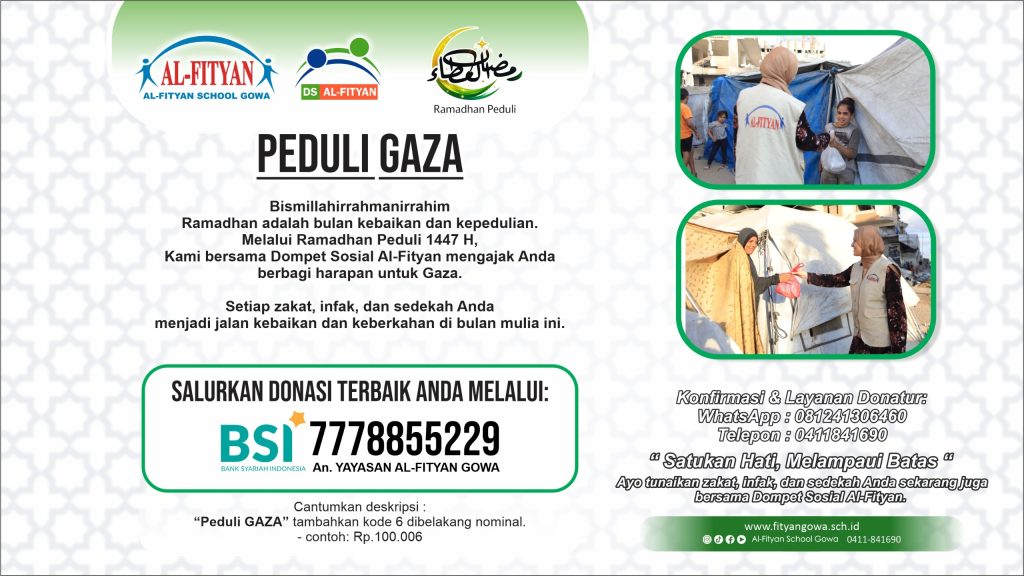 Al-Fityan Gowa Peduli Gaza