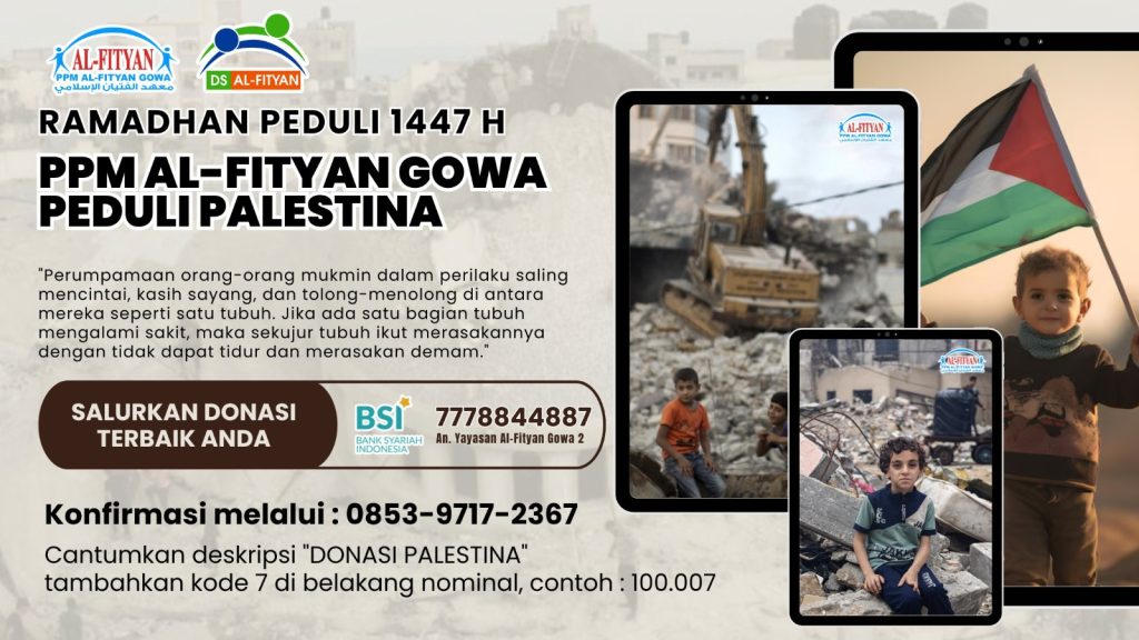 PPM Al-Fityan Gowa Peduli Gaza
