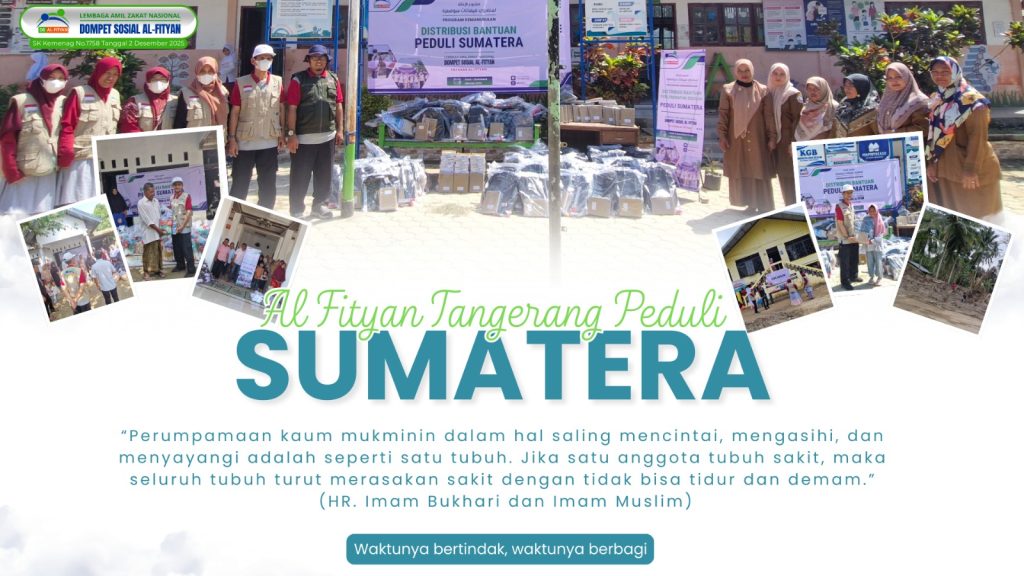 Al-Fityan Tangerang Peduli Korban Bencana Indonesia