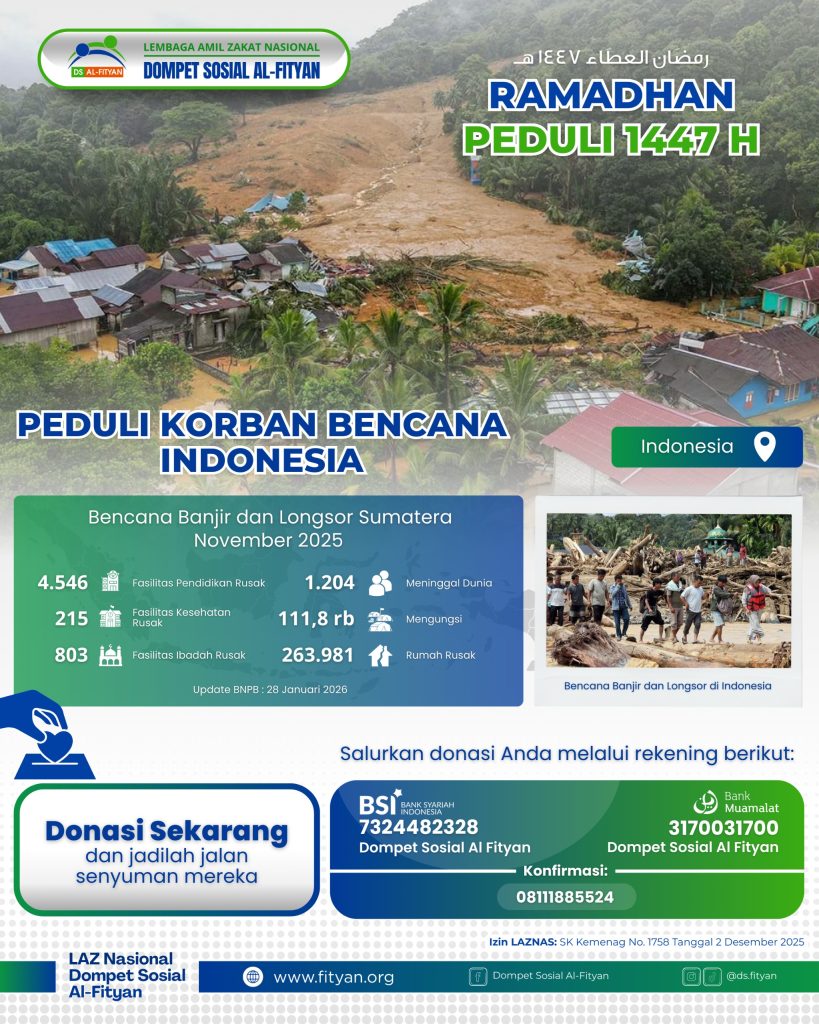 Peduli Korban Bencana Indonesia