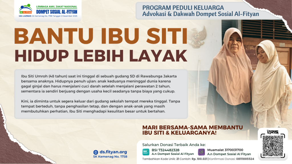 Bantu Ibu Siti Hidup Layak: Mari Hadirkan Harapan Baru untuk Tempat Berteduh yang Layak